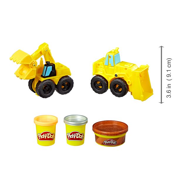 play doh wheels front loader