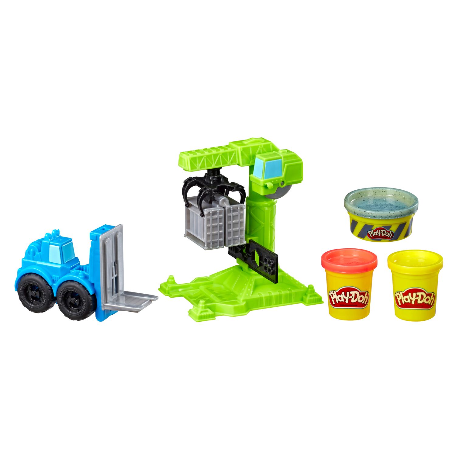 play doh wheels gravel yard construction