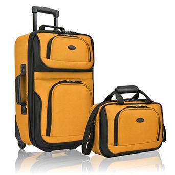US Traveler RIO Expandable 2 pc Softside Wheeled Luggage Set