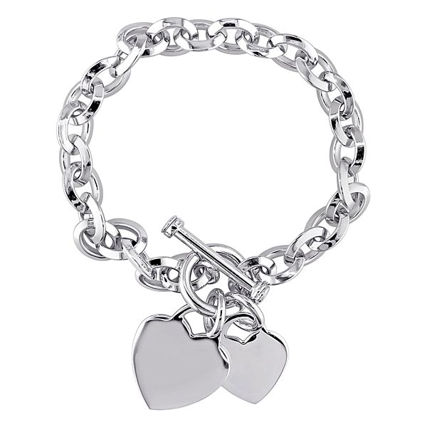 GLDN Myra Heart Sterling Silver Bracelet