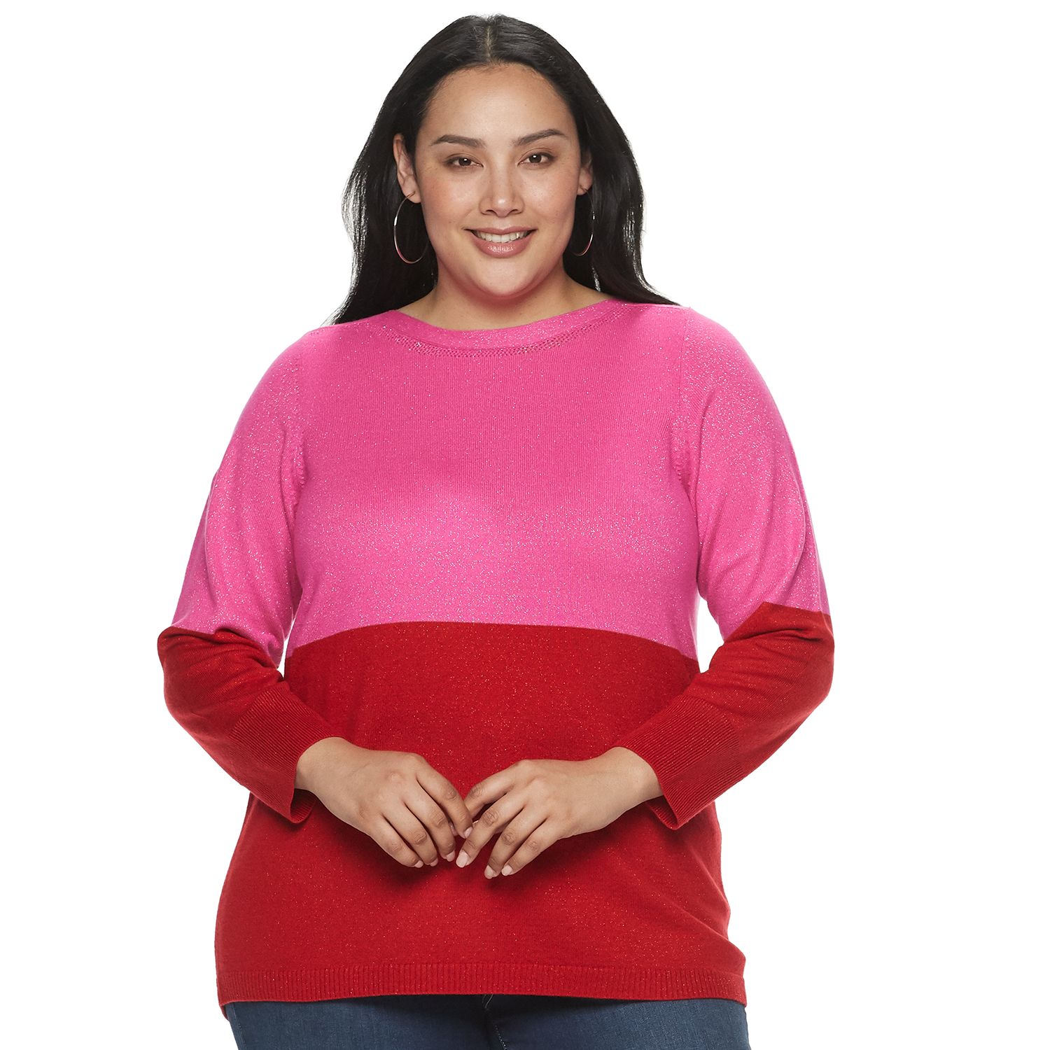 kohls plus size sweaters