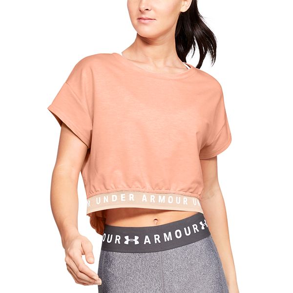 Women's Under Armour Featherweight Fleece Crop Top