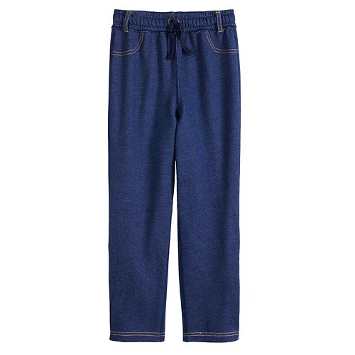 Boys 4-12 Jumping Beans® Adaptive French Terry Denim Pants