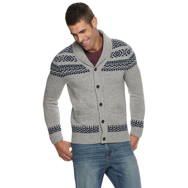 Men s Sonoma Goods For Life Supersoft Cardigan Sweater