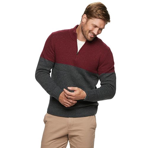 men's sonoma goods for life winter fair isle sweater