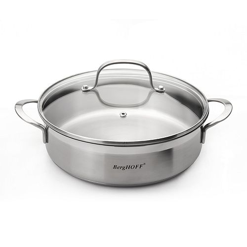 Berghoff ron 5 ply stainless steel 10 in covered deep skille online boston