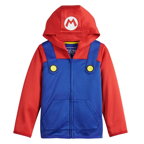 Boys best sale mario hoodie