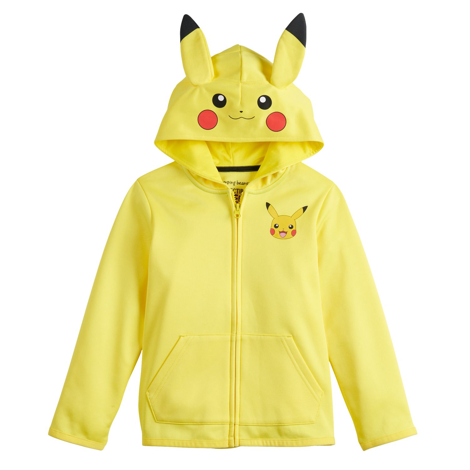 pikachu wearing hoodie