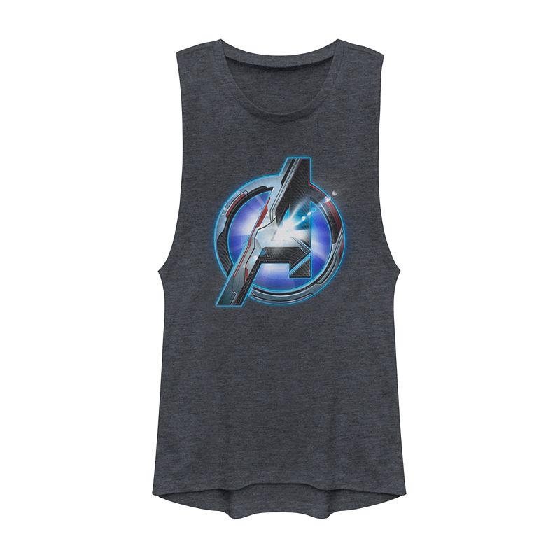 Juniors Marvel Avengers Tech Circle Logo Tank Top, Girl's, 