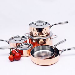 Berghoff Ouro Gold 10pc 18/10 Stainless Steel Cookware Set With