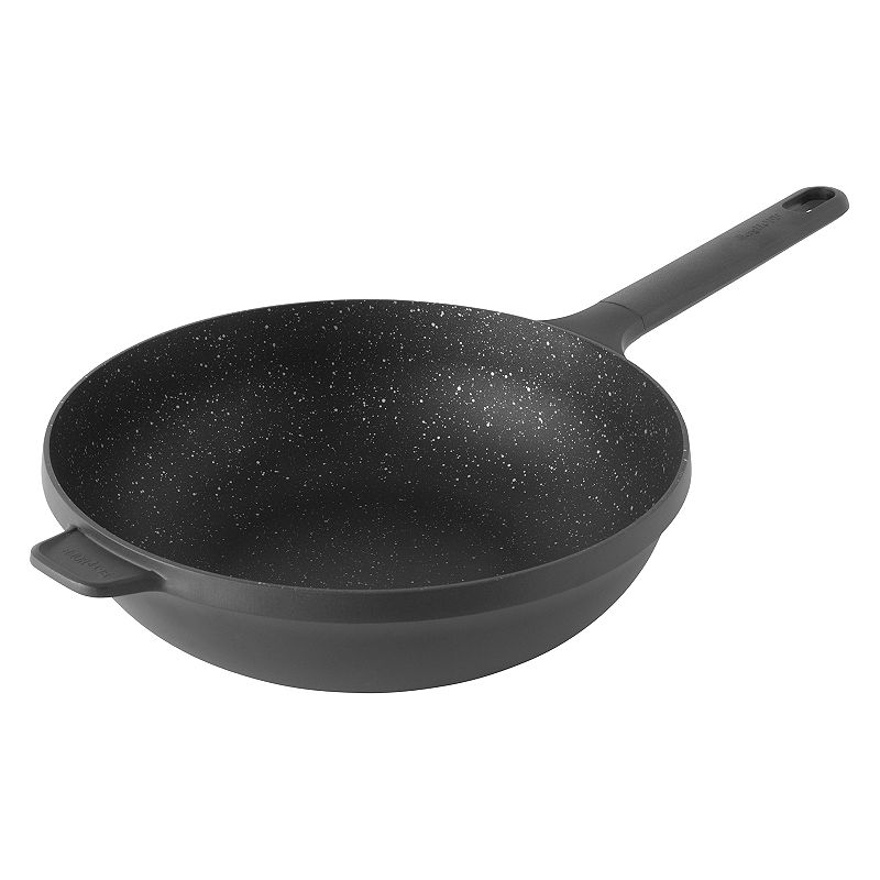 BergHOFF GEM Nonstick Stir Fry Pan, Black, 3 QT