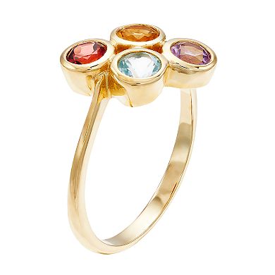 14k Gold Gemstone Ring