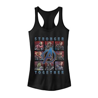 Juniors' Marvel Avengers Endgame Stronger Together Tank
