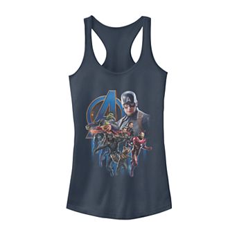 Juniors' Marvel Avengers: Endgame Logo Poster Tank Top