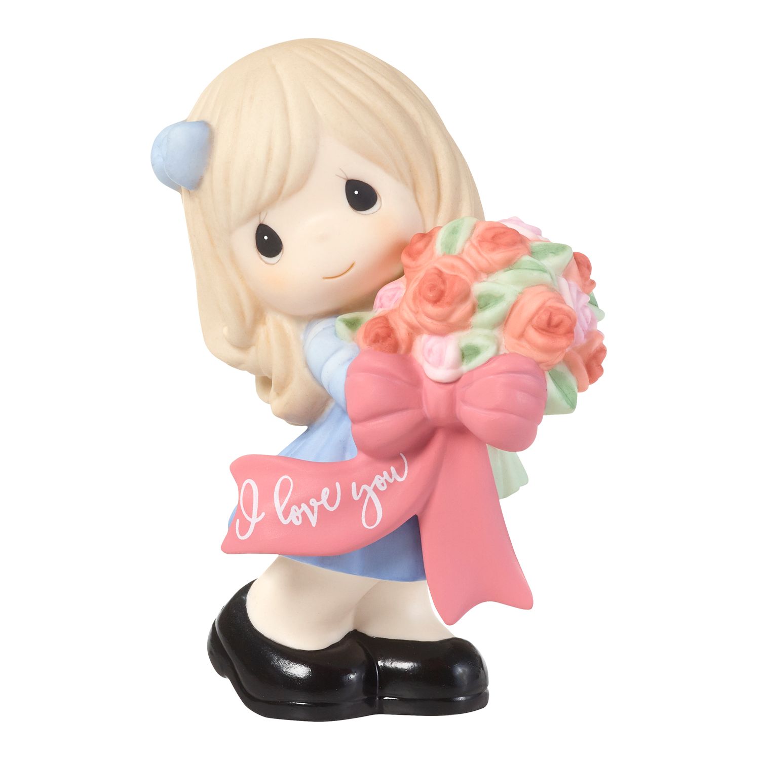 precious moments flower girl doll