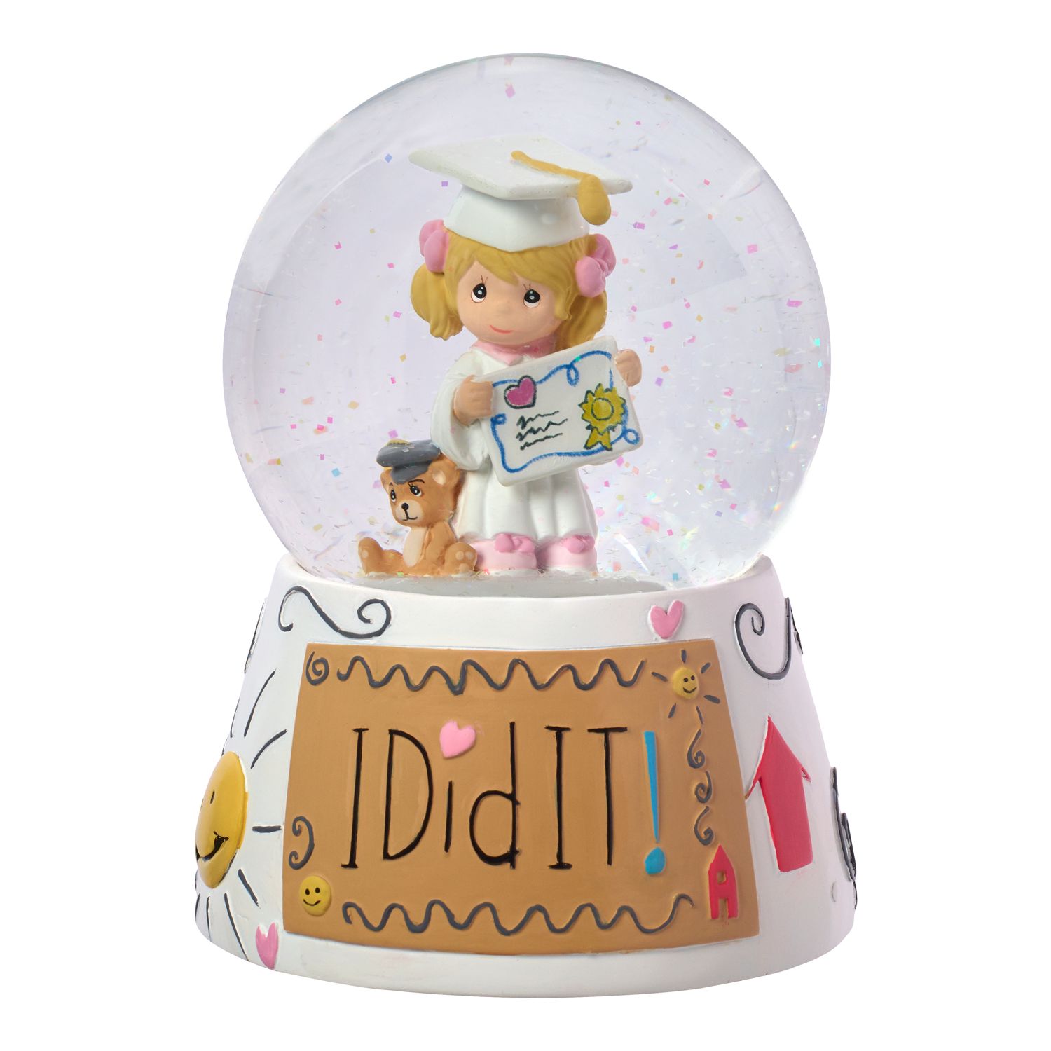 Precious Moments Gnome Snow Globe – Plays 'We Wish You A Merry Christmas', 5.5" Holiday Decor