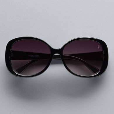 Simply Vera Vera Wang Emmie Midsize Square Sunglasses