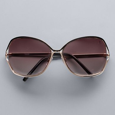 Women's Simply Vera Vera Wang Just Married Square Sunglasses