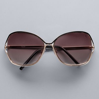 Women s Simply Vera Vera Wang Just Married Square Sunglasses