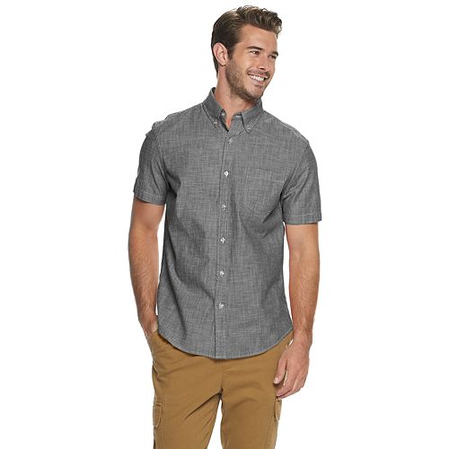 Men's Sonoma Goods for Life™ Chambray Button-Down Shirt