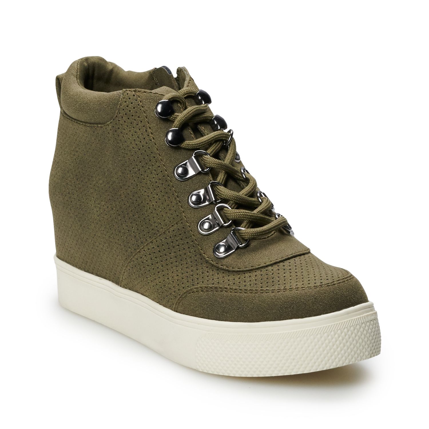 womens wedge sneakers