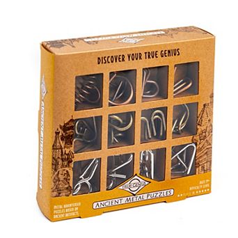 True Genius Ancient Metal Puzzle Set