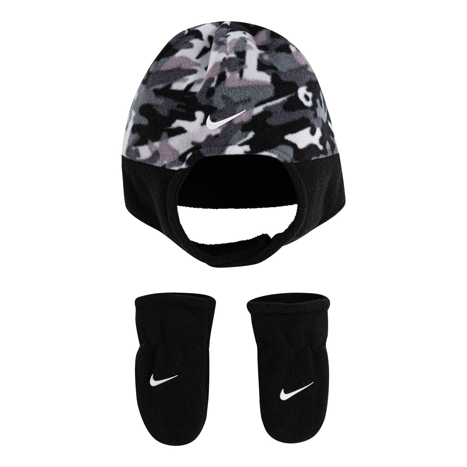 baby boy trapper hat and mittens