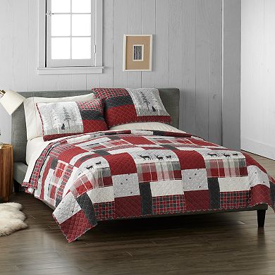 Cuddl Duds Flannel Quilt Set