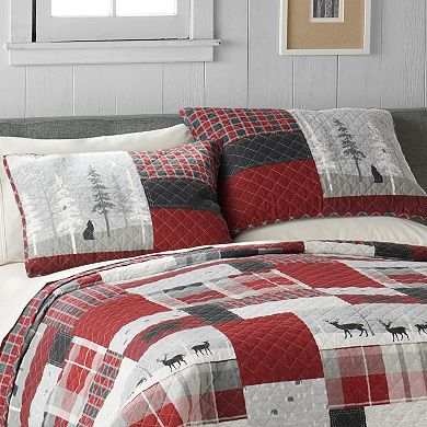 Cuddl Duds Flannel Quilt Set