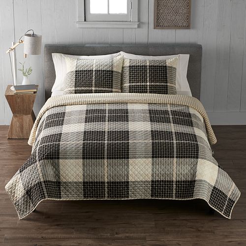 Cuddl Duds Flannel Quilt Set