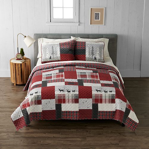 Cuddl Duds Flannel Quilt Set