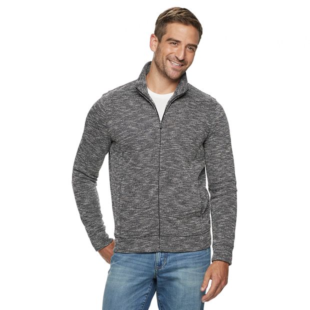 Port Authority Heather Microfleece Full-Zip Jacket. F235 : :  Clothing, Shoes & Accessories