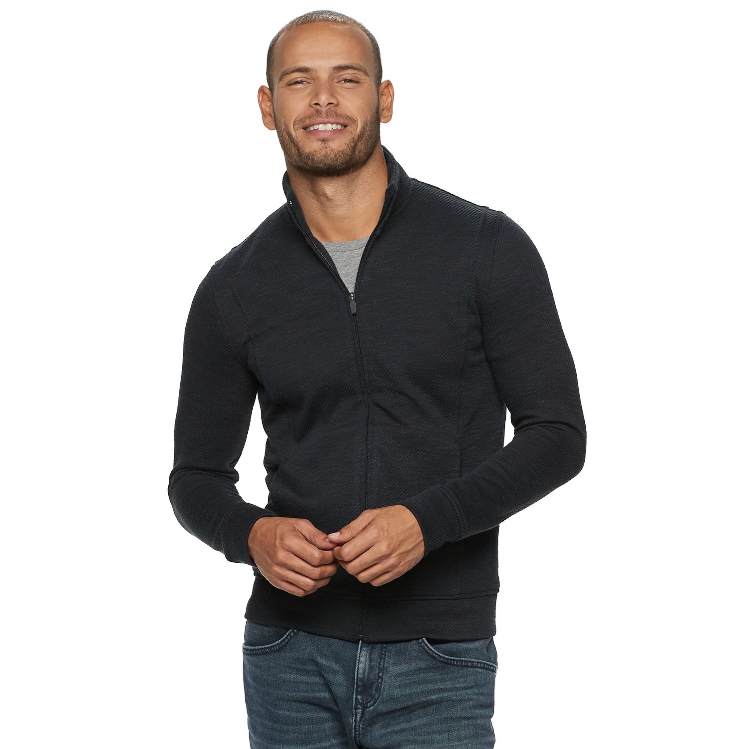 full zip pullover