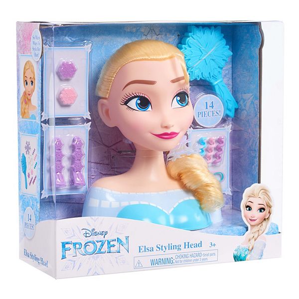 Grandi Giochi DND05000 Multicolore Disney Frozen Small Elsa Styling Head 