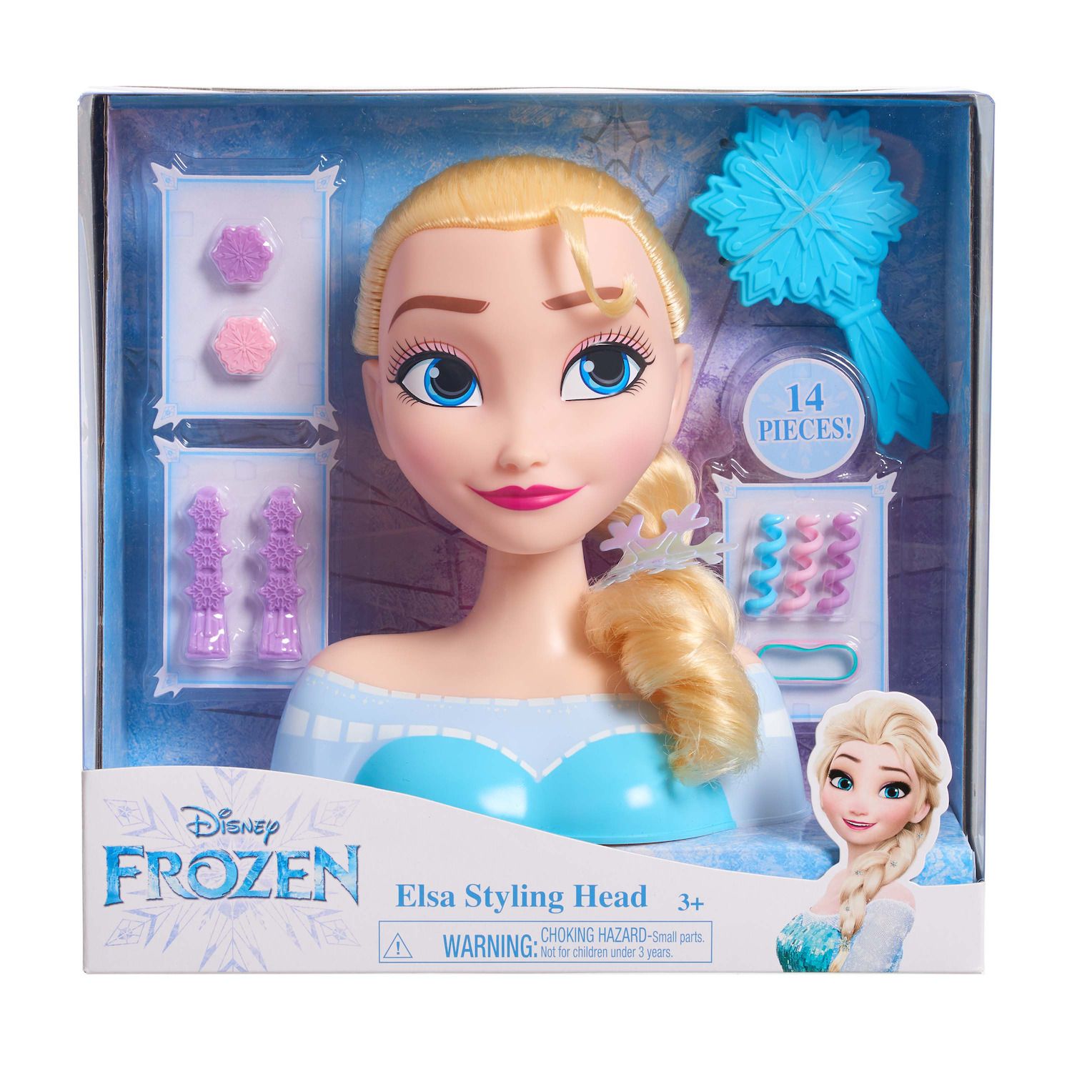 Детские куклы Disney's Frozen Basic Elsa Styling Head by Just Play — фото 4