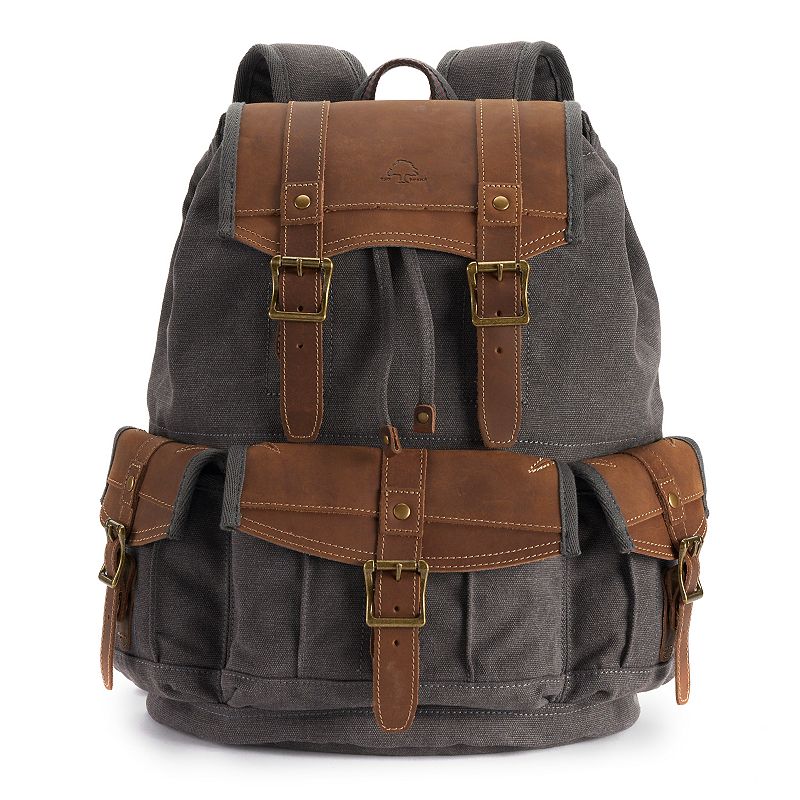 Womens The Same Direction TSD Brand Turtle Ridge Backpack, Med Grey