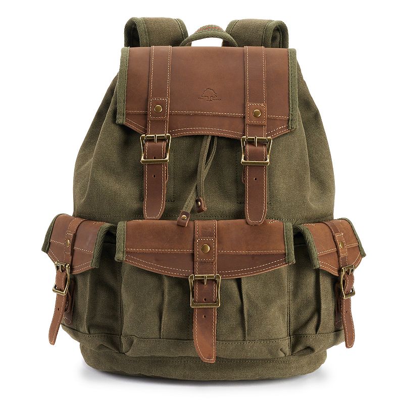 Womens The Same Direction TSD Brand Turtle Ridge Backpack, Green