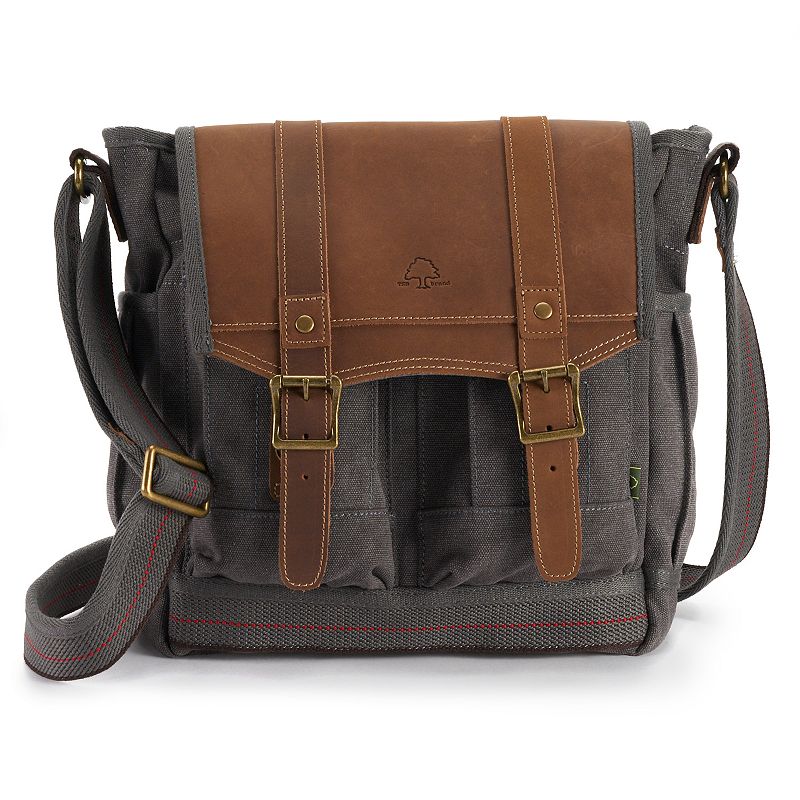 Womens The Same Direction TSD Brand Turtle Ridge Crossbody Bag, Med Grey