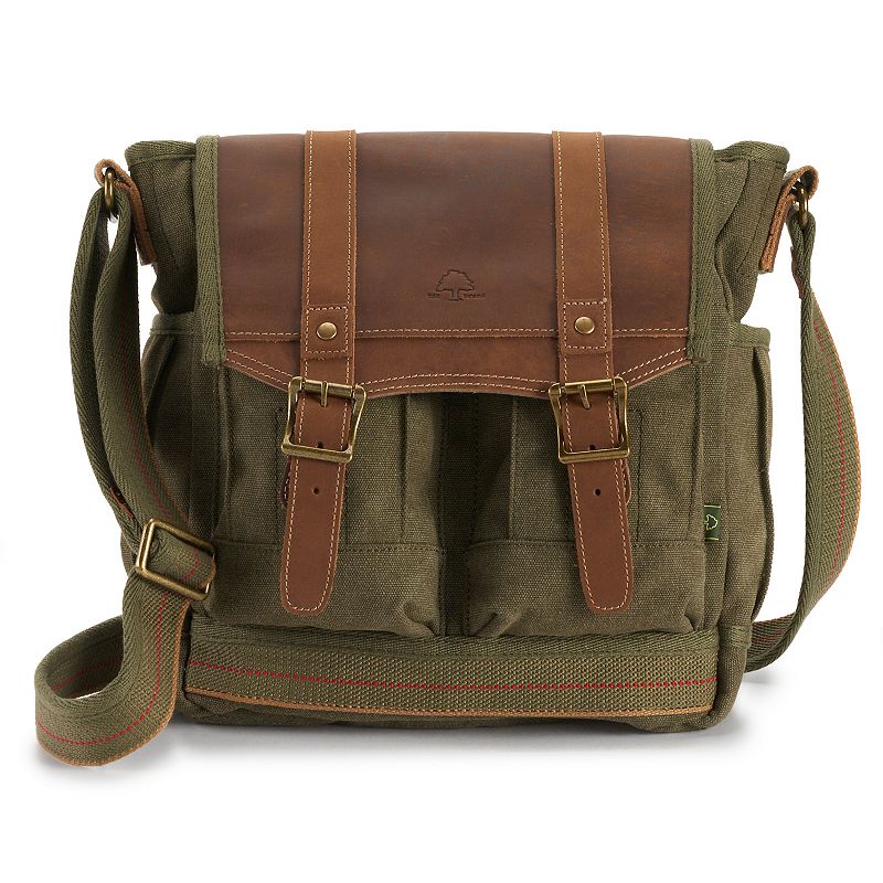 Womens The Same Direction TSD Brand Turtle Ridge Crossbody Bag, Green