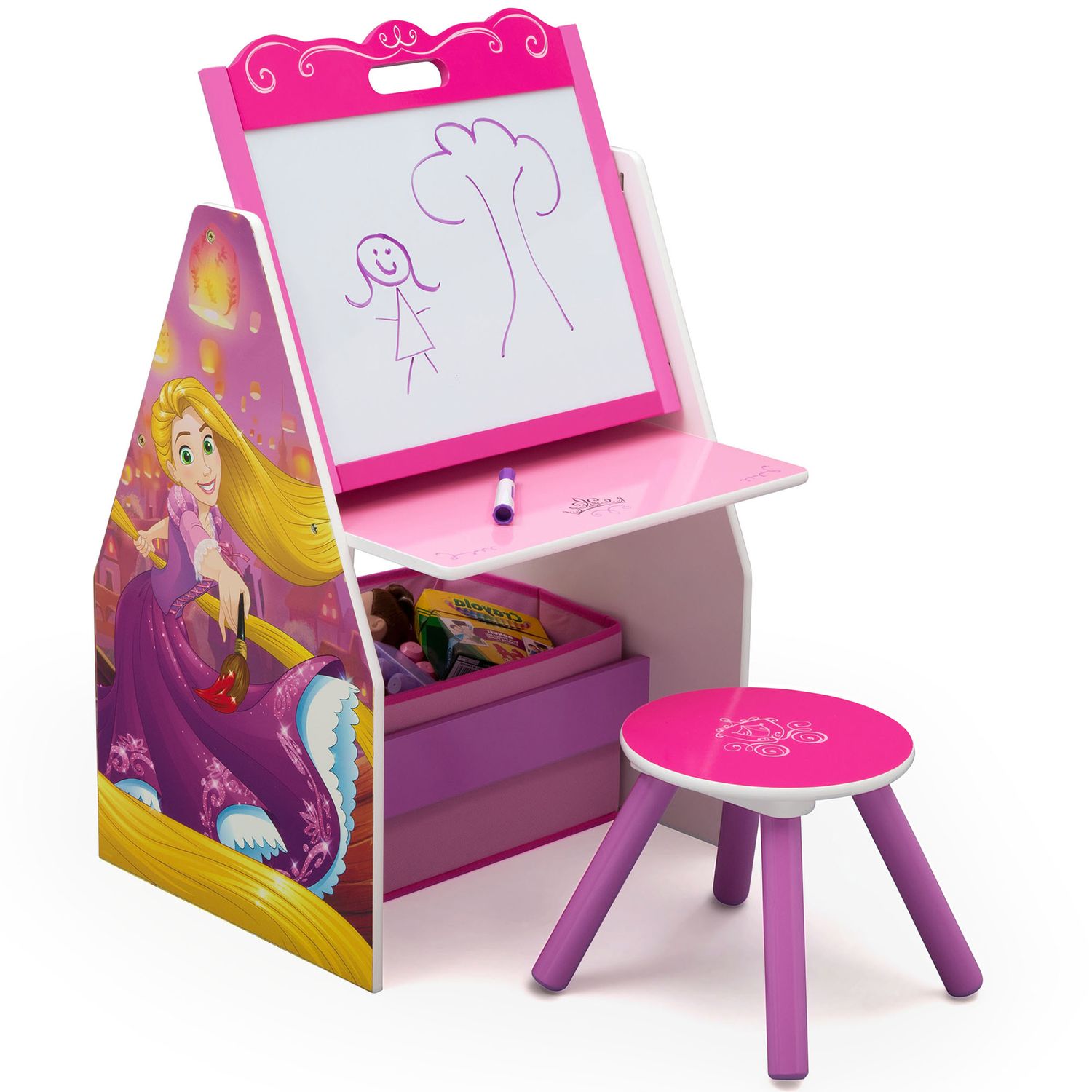 disney minnie mouse deluxe kids art table