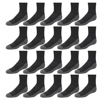 Boys 8-20 Tek Gear® 20-Pack Lightweight Performance Ankle Socks