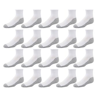 Boys 8-20 Tek Gear® 20-Pack Lightweight Performance Ankle Socks