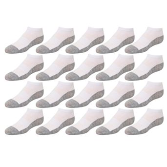 Boys 8-20 Tek Gear® Lightweight Performance 20-Pack Low-Cut Socks