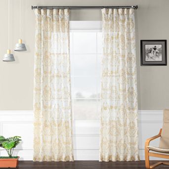 EFF Printed Sheer Curtain