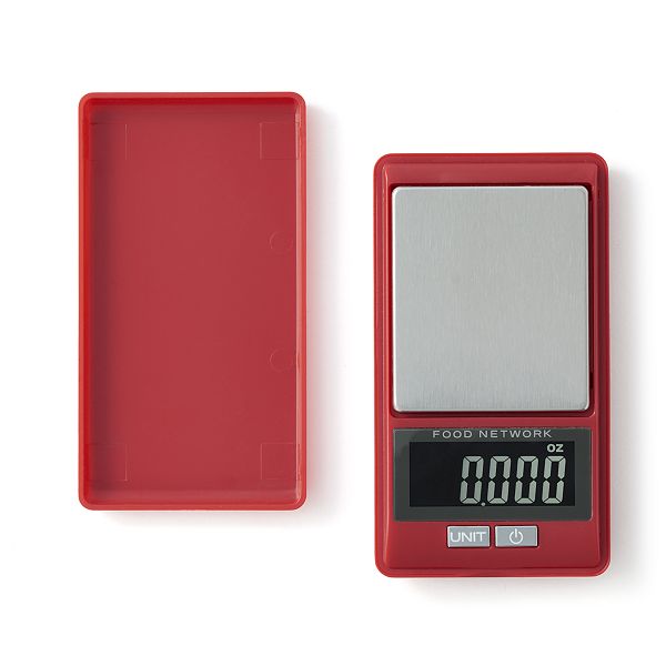 Greater Goods Digital Food Kitchen Scale Cherry Red FREE SHIPPING 0