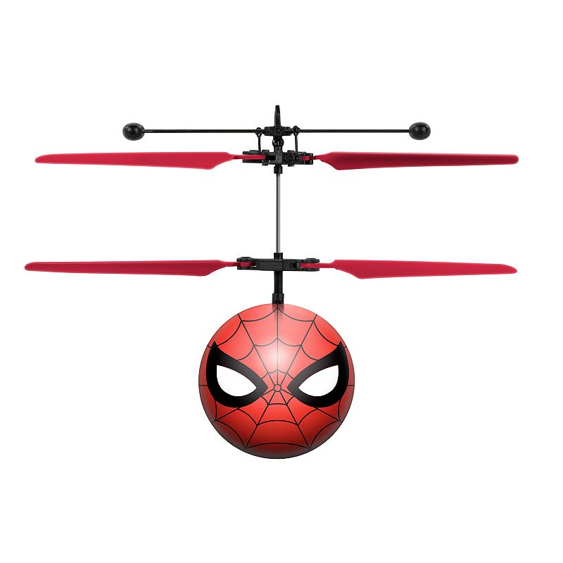 World Tech Toys Spiderman Heli Ball, Red