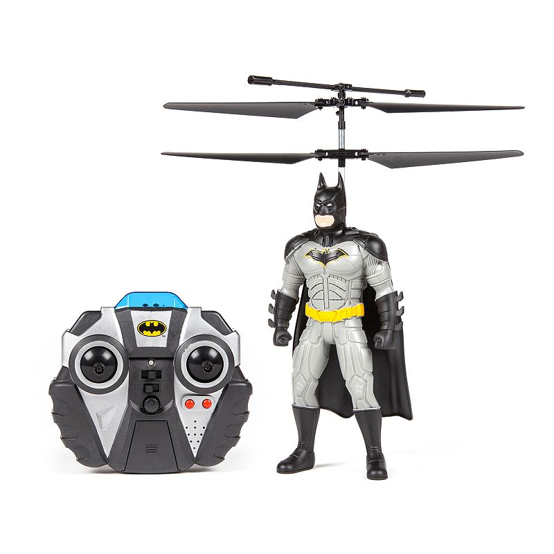 World Tech Toys Batman Flying Figure 2 Channel Helicopter, Black