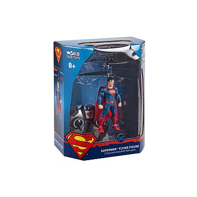 World Tech Toys Superman Flying Figure 2 Channel Helicopter