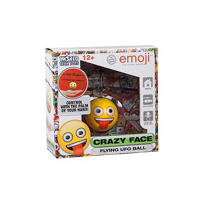 World Tech Toys Crazy Face Emoji Heli-Ball