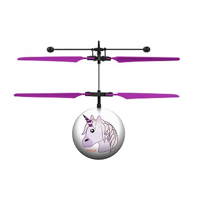 World Tech Toys Unicorn Emoji Heli-Ball